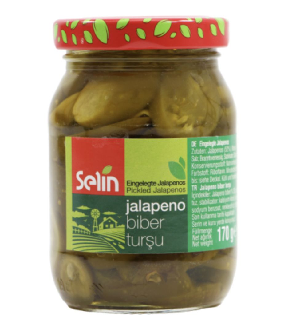 Selin Pickled Jalapenos Jalapeno 170g