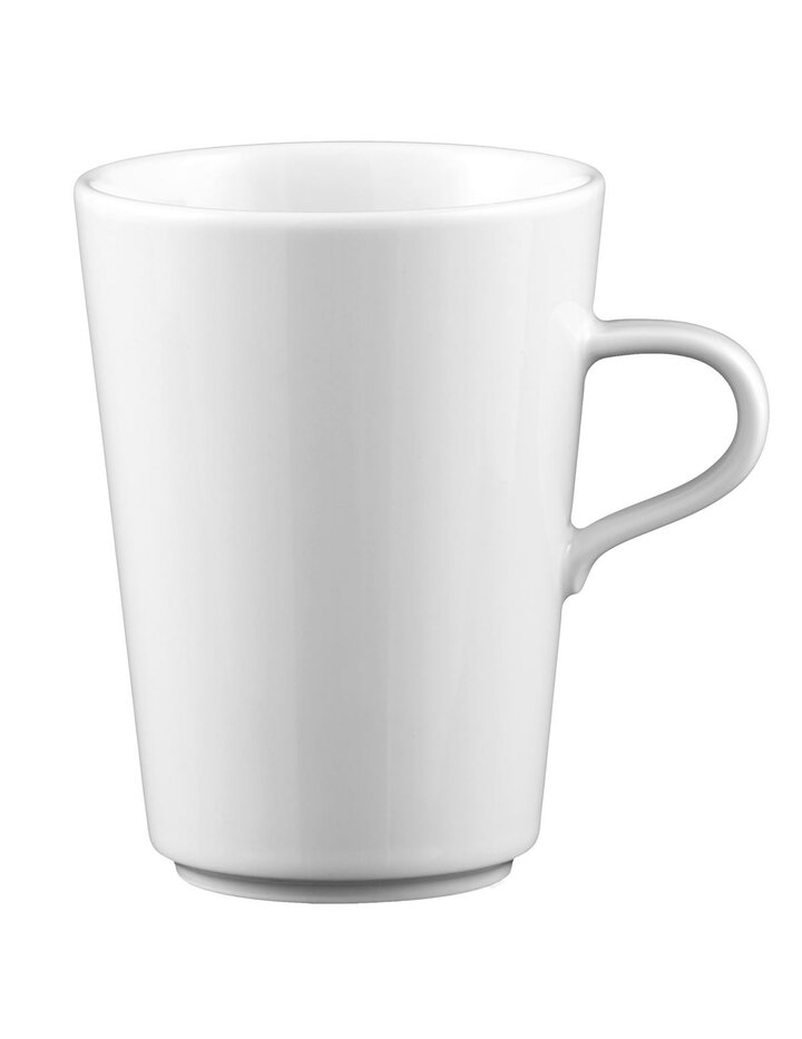 Seltmann Weiden Upper Coffee Cup Conical 0,37 L Mandarin White 00006 - Set