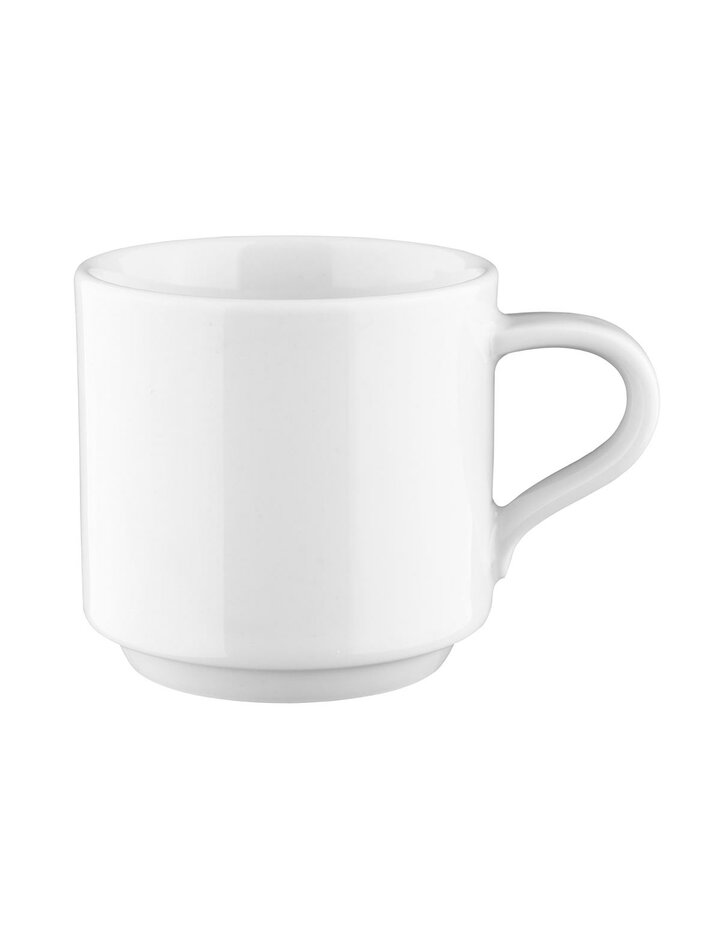 Seltmann Weiden Top To Mocca Cup Of Mandarin White 00006 - Set Of 12