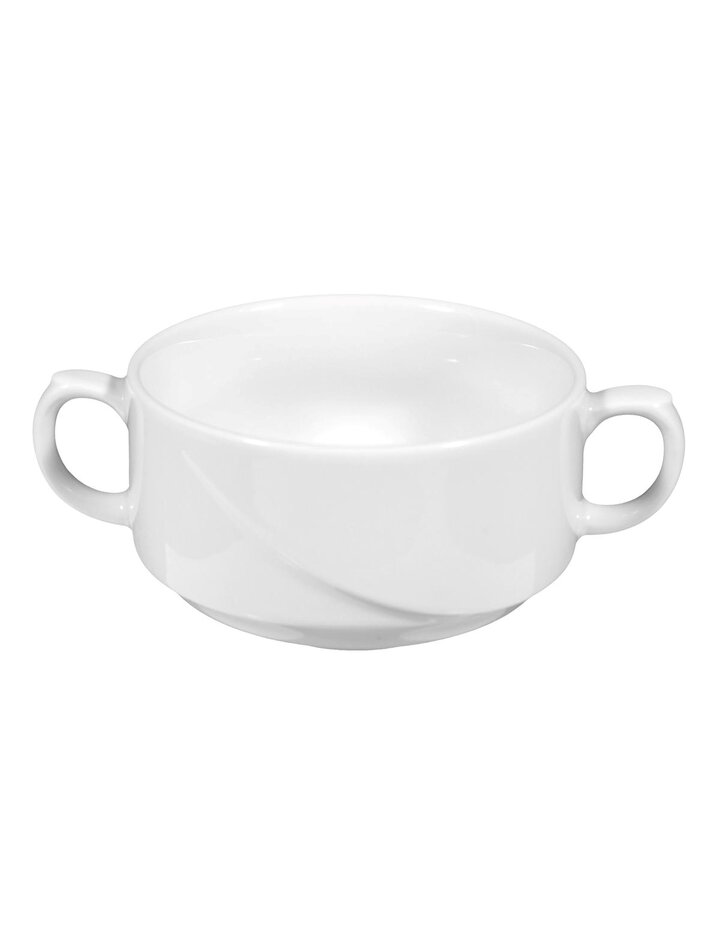 Seltmann Weiden Upper Soup Cup Laguna White 00006 - Set Of 6