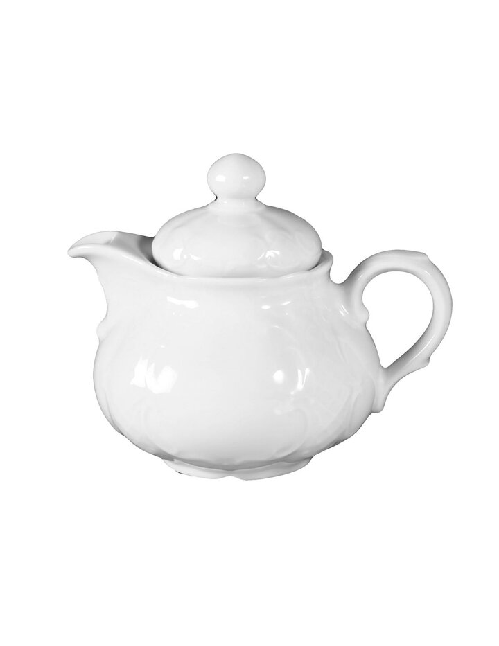 Seltmann Weiden Teapot 1 Salzburg White 00003-Set Of 2