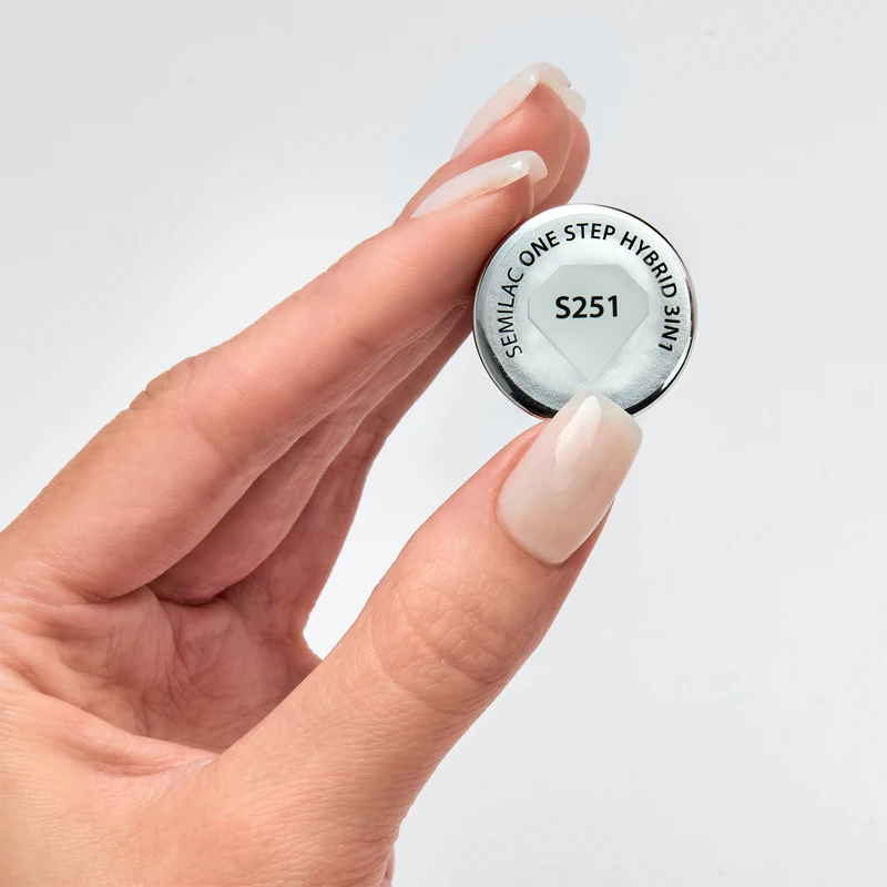 Semilac One Step Hybrid 3in1 gel nail polish