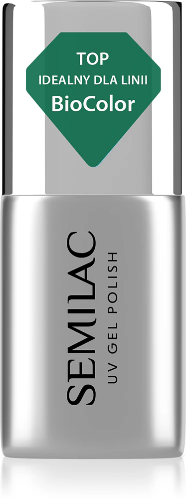 Semilac UV Hybrid - BioColor Top opaque nail polish
