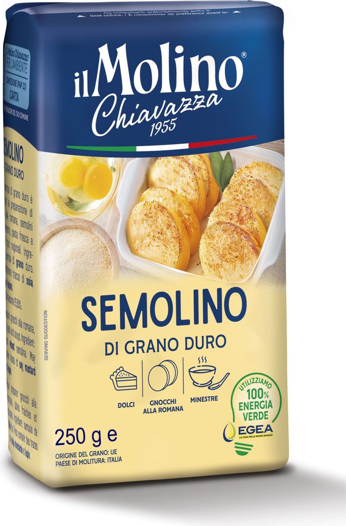 Semola di Grano Duro Flour 250g - Molino Chiavazza
