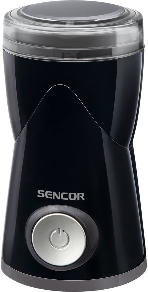 Sencor SCG 1050BK Electric Coffee Grinder 150 W/Even Ground Coffee Consistency Thanks to a Special 3 Level Stainless Steel Blade/Black)