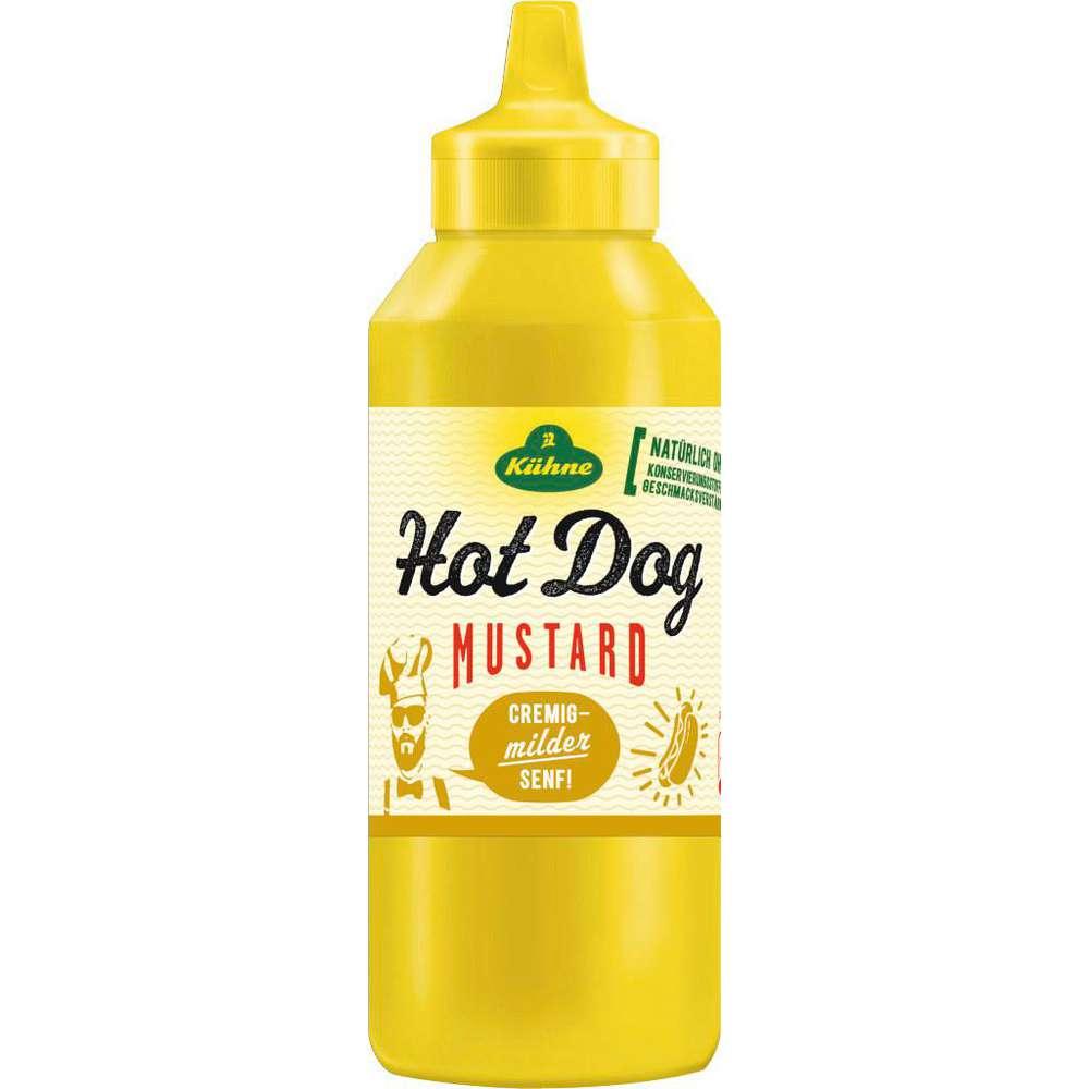Medium-hot mustard, hot dog mustard