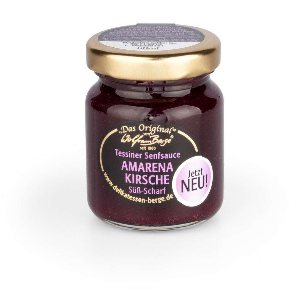 Mustard sauce, Amarena cherry