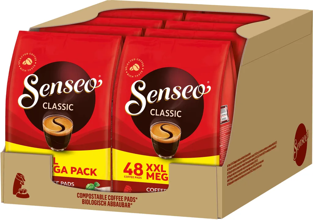 SENSEO Pads Classic Senseopads 10 x 48 coffee pads XXL package