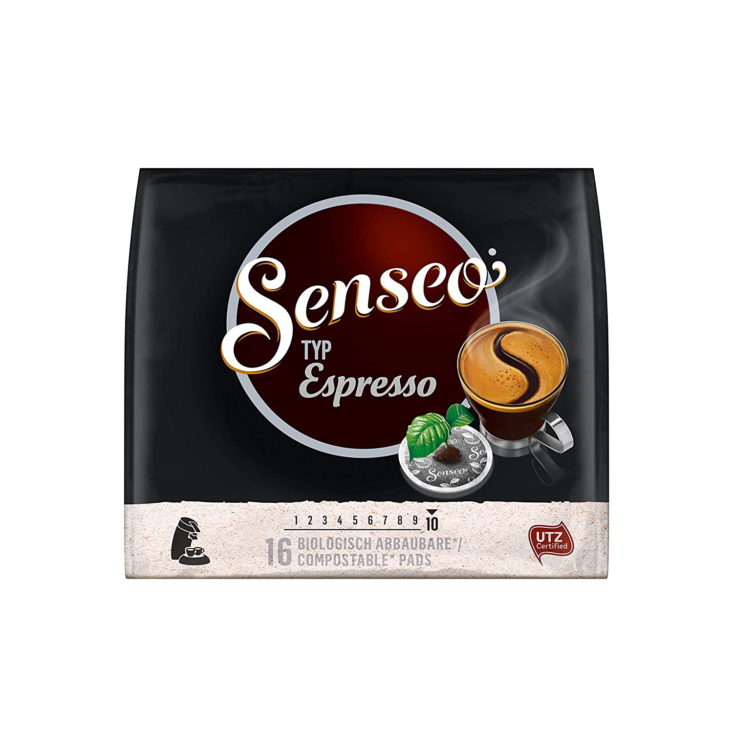 Senseo pods type espresso - 5 packs x 16 coffee pods