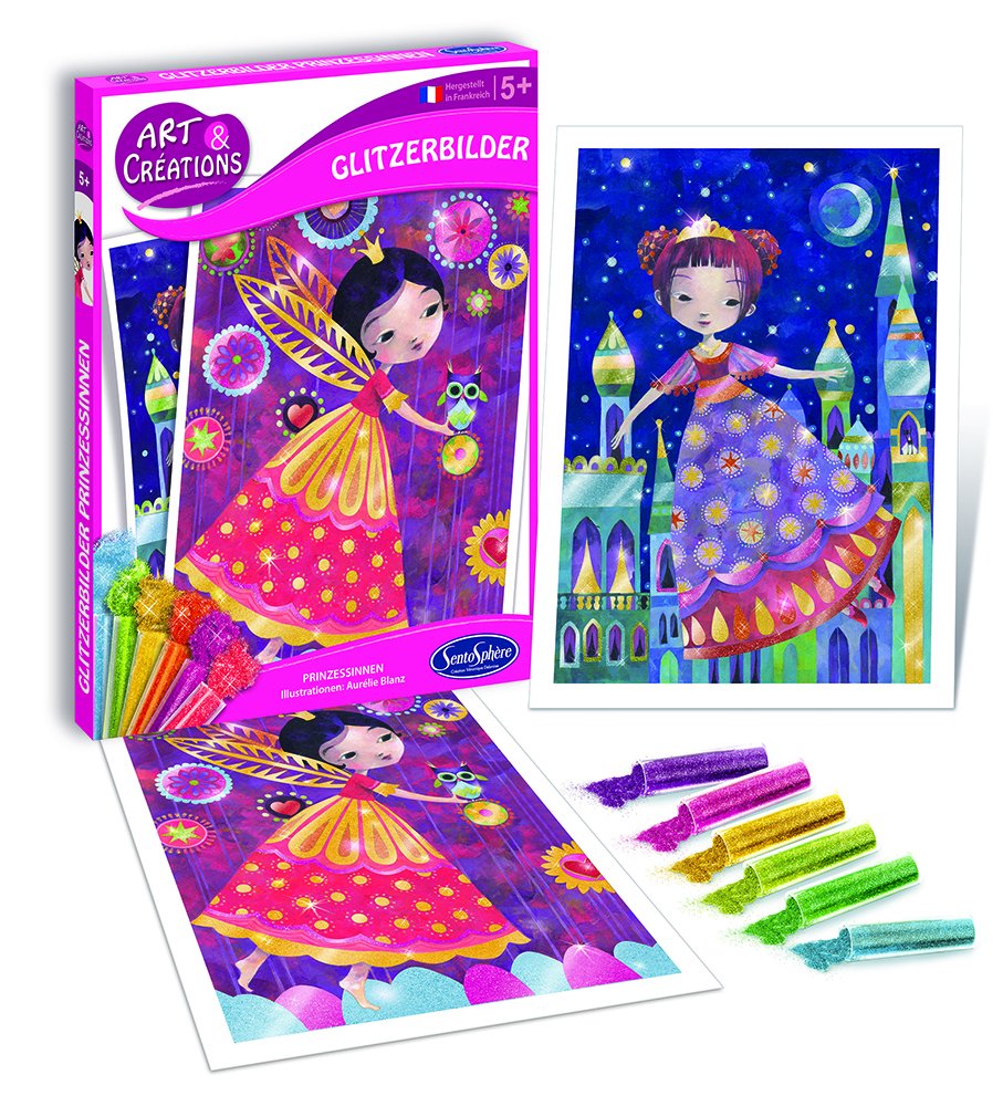 Sentosphere Glitter Pictures Princess Craft Kit