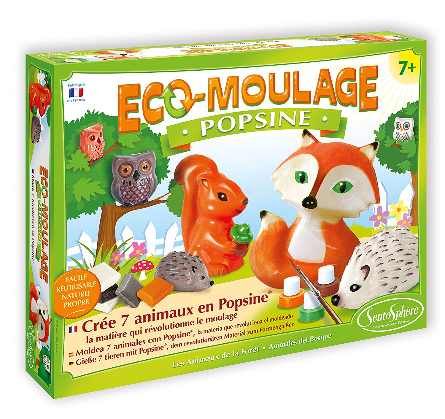 Eco Moulage Forest Animals