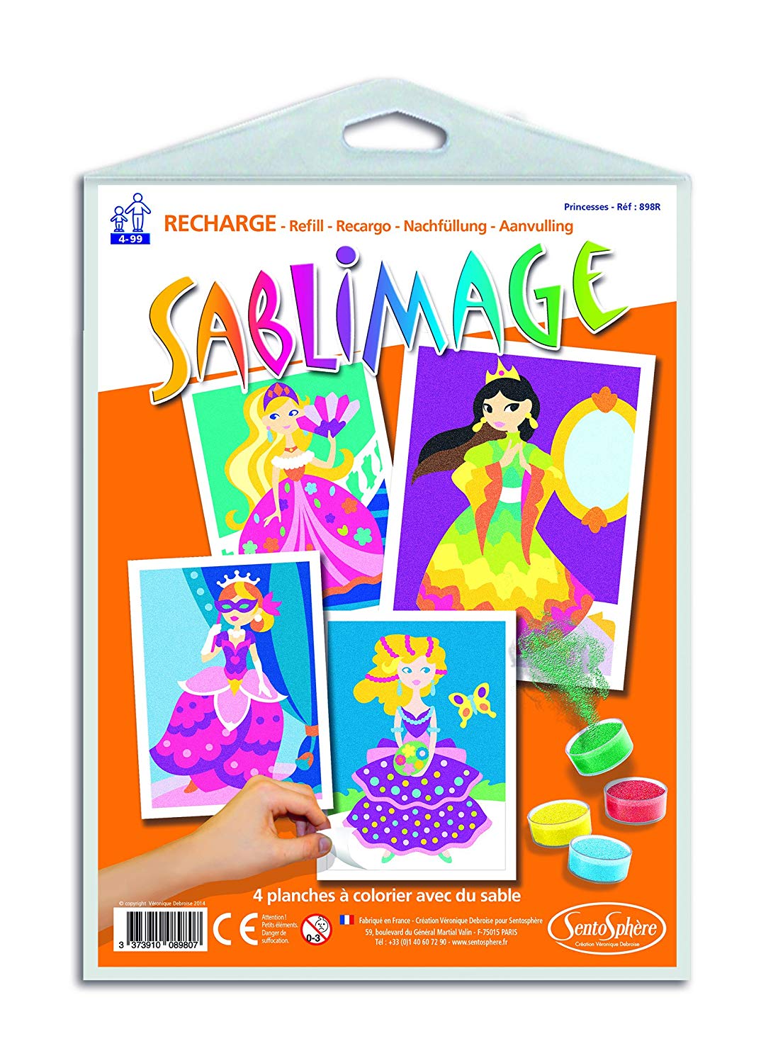 Sentosph Re Sentosphere R Refill Pack Sabl Image Princesses
