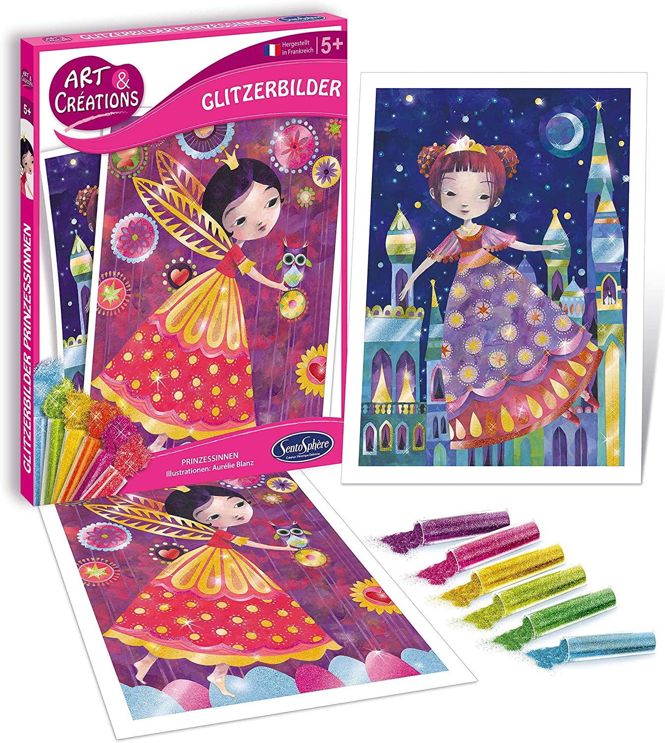 Sentosphere 20730 – Glitter Pictures Princess Craft Kit