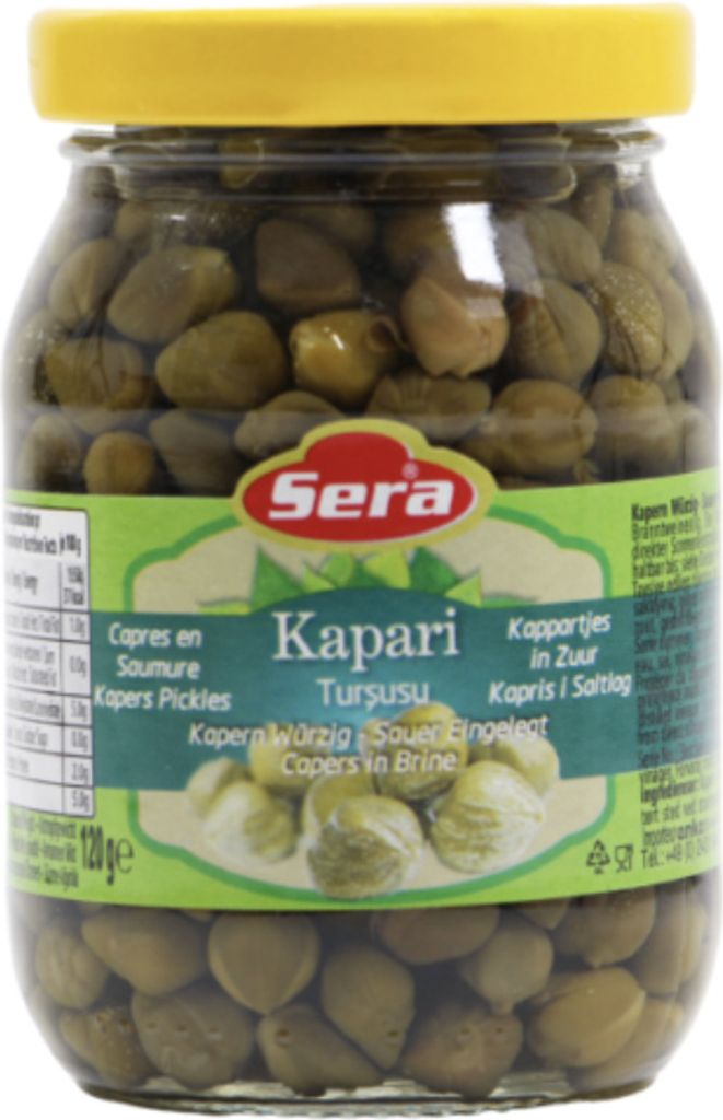 Sera Capers Spicy - Sour Pickled 185g