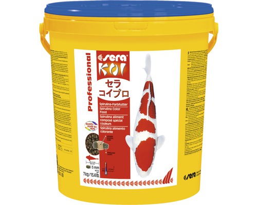 sera Koi Professional Spirulina color food 7 kg