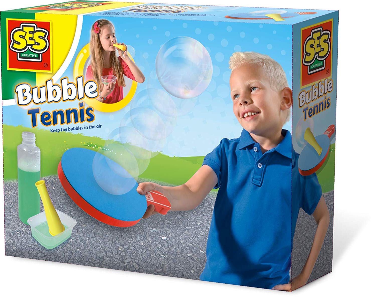 SES Creative Bubble Tennis Game