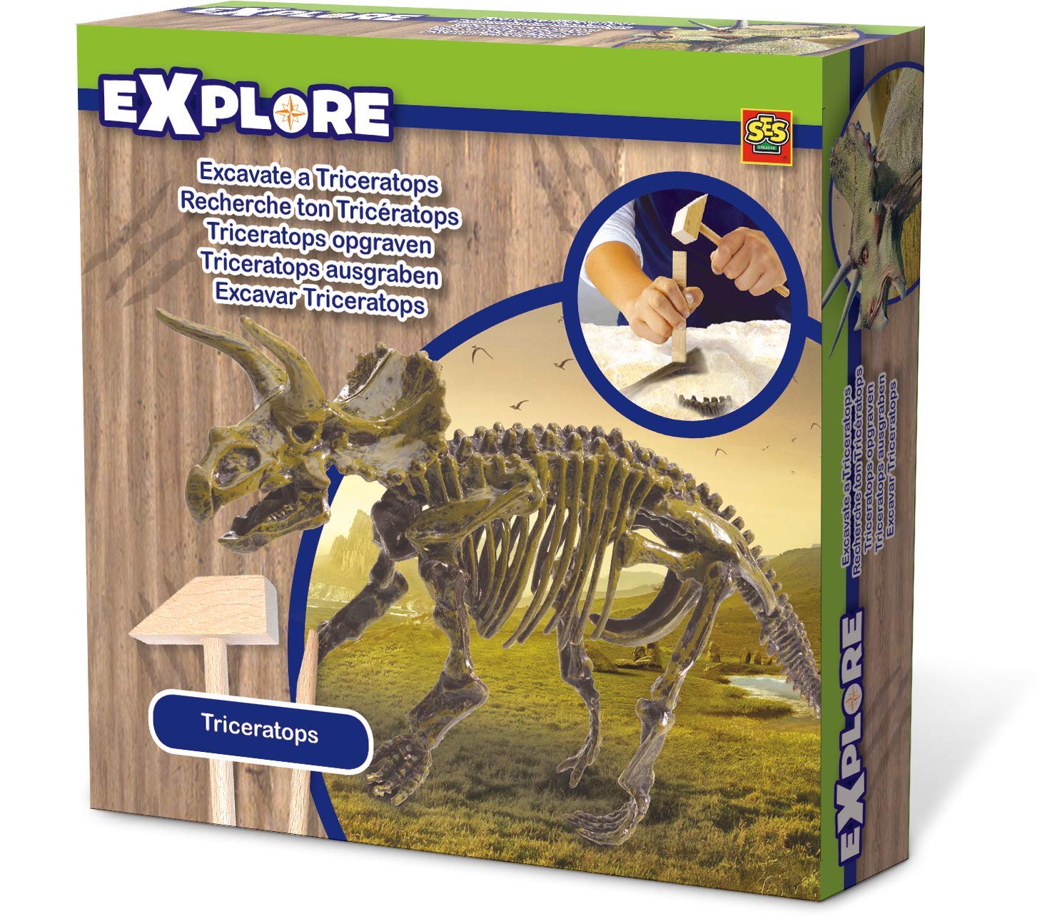 Dig Triceratops Explore Play