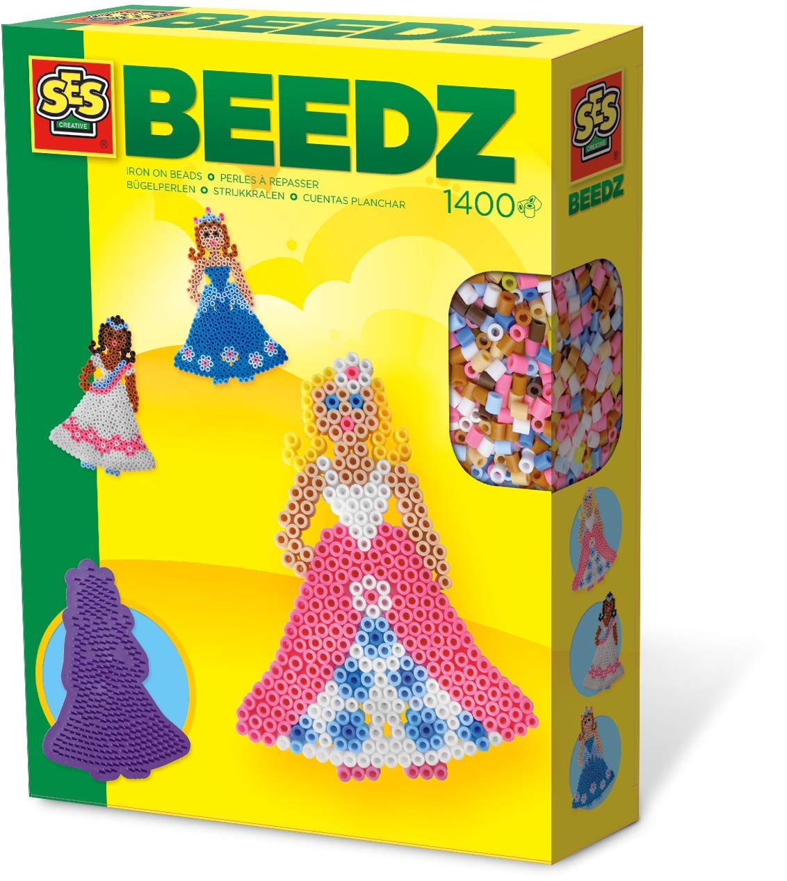 SES Creative Ses Iron On Beads Princess Set