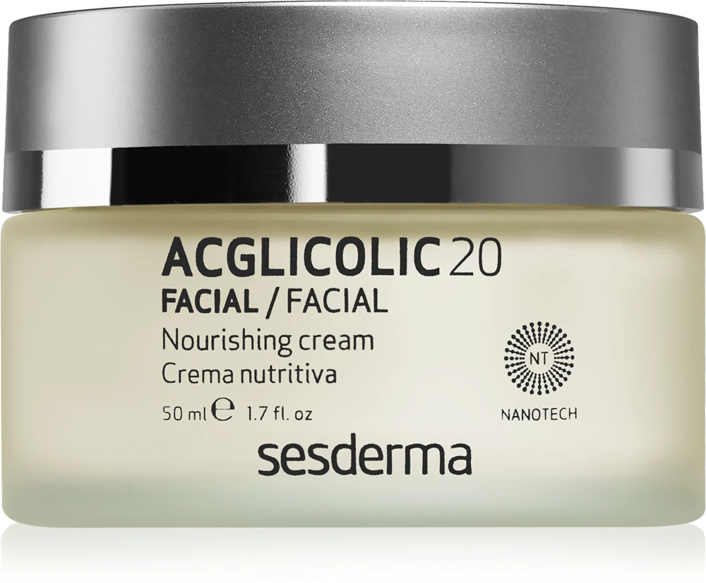Sesderma Acglicolic 20 Facial nourishing and rejuvenating cream for dry to very dry skin