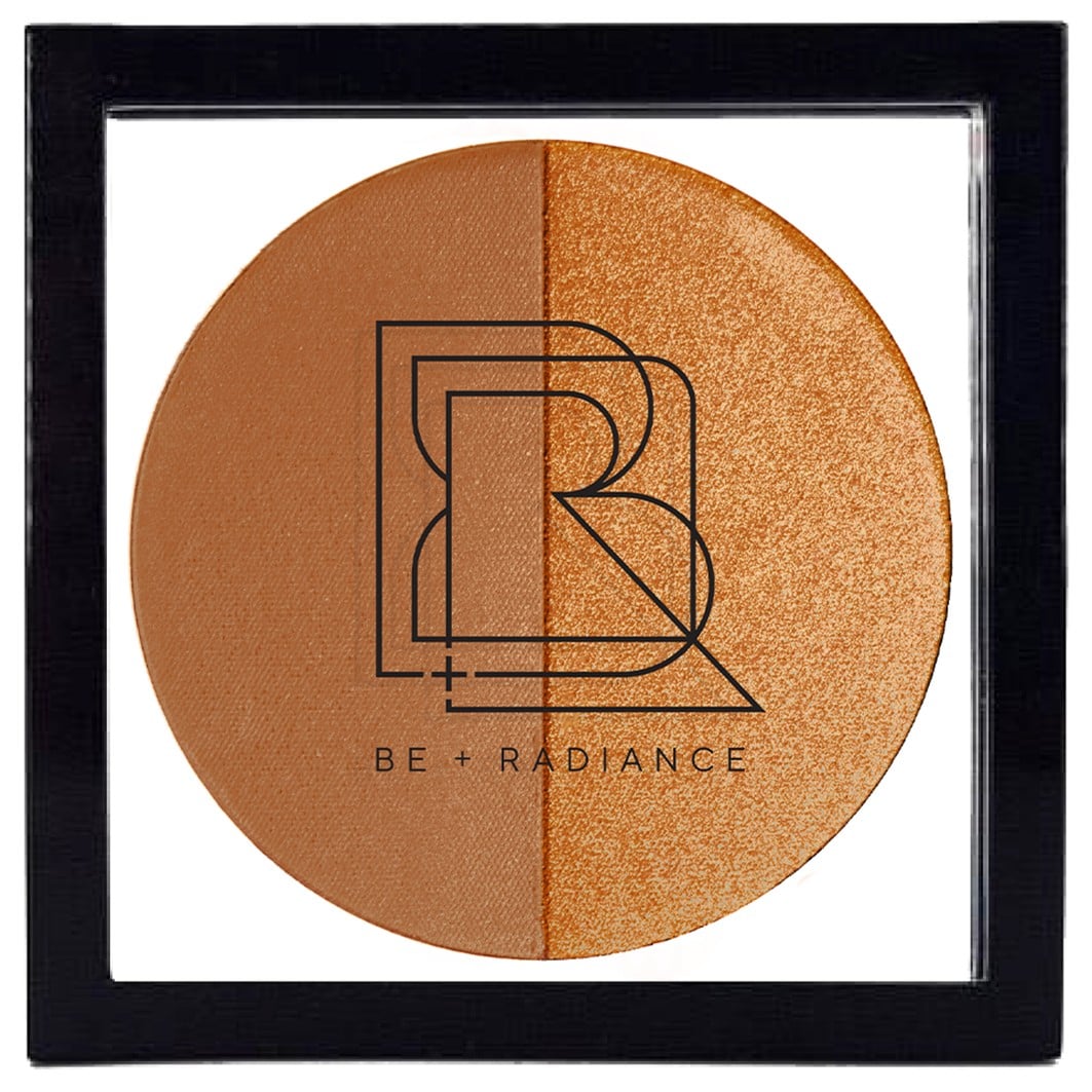 BE + Radiance Set + Glow Probiotic Powder + Highlighter, No. 53 - Deep Tan/Golden + Warm Gold Glow