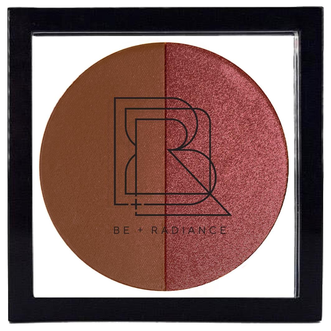 BE + Radiance Set + Glow Probiotic Powder + Highlighter, No. 80 - Very Deep /Neutral + Plum Copper Glow