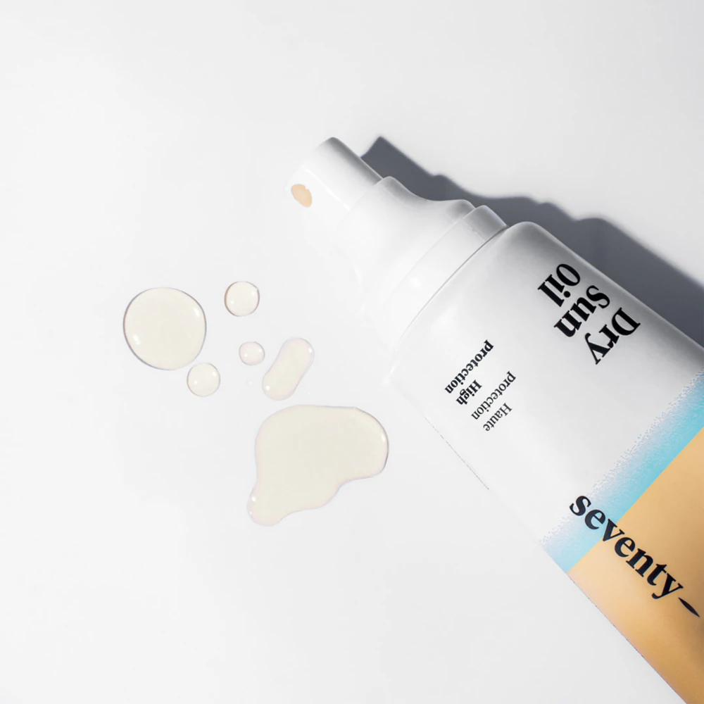 SeventyOne Dry Sun Oil SPF30 protective dry oil for tanning for face, body and hair