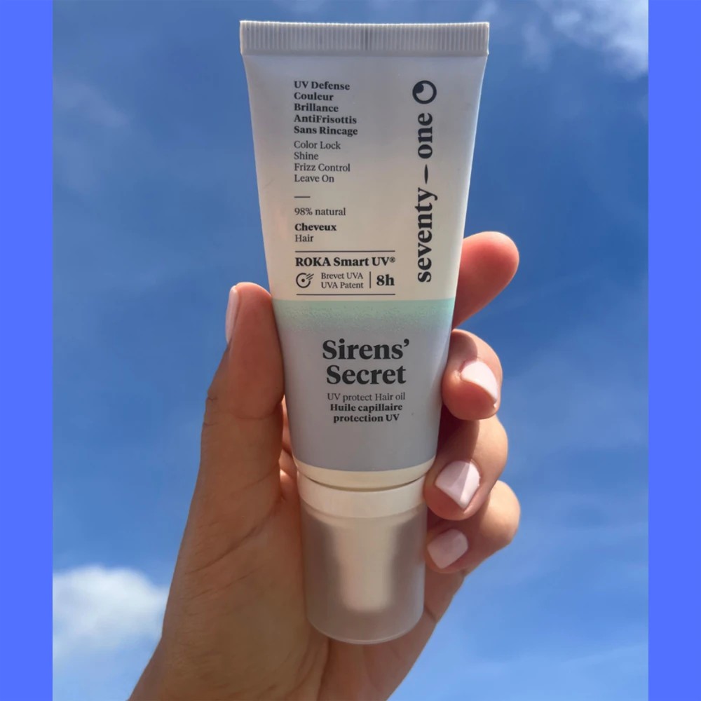 SeventyOne Sirens Secret protective hair oil against UV rays