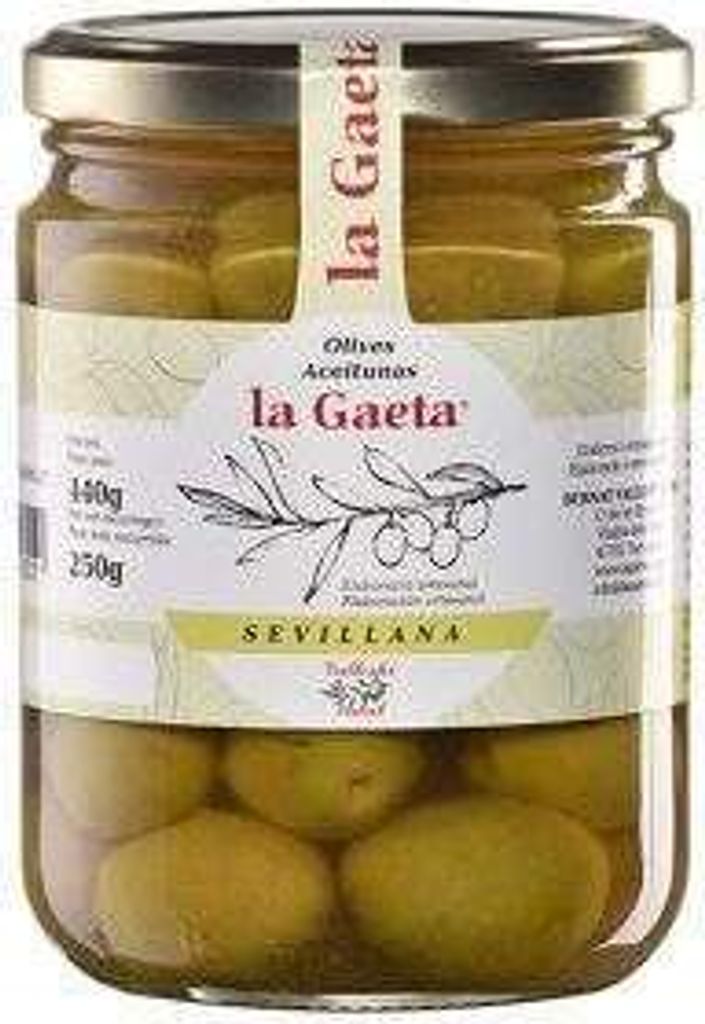Seville olives – Caspe variety (Tarragona province), 250g