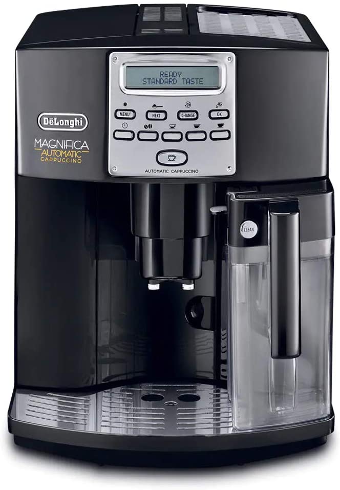 DeLonghi De\'Longhi Magnifica ESAM 3550 Fully Automatic Coffee Machine 1.8 L 15 Bar Integrated Milk System Black