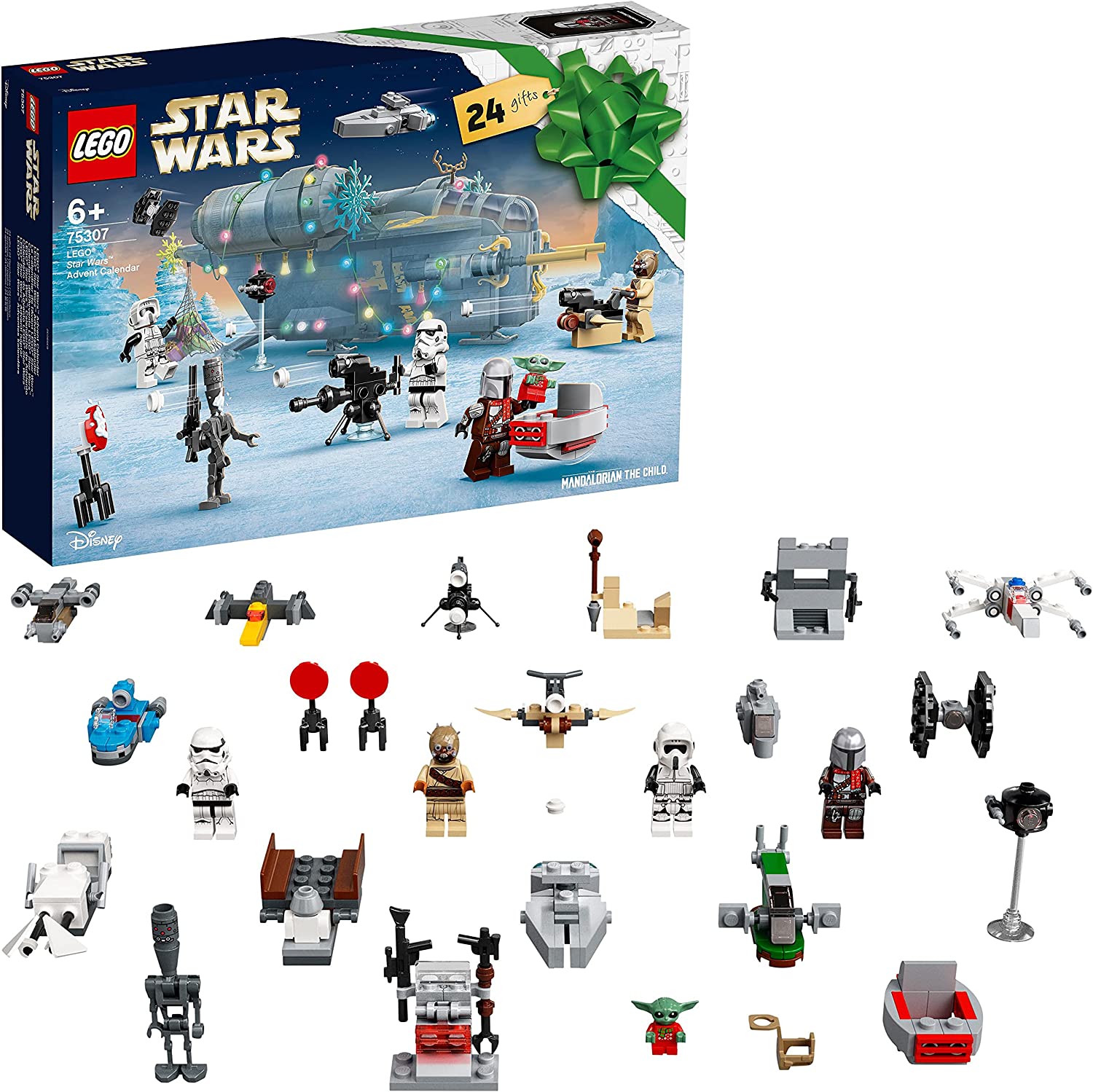 LEGO 75307 Star Wars Advent Calendar 2021 Assembly Kit Mandalorian Children