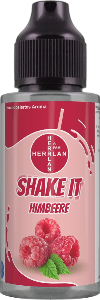SHAKE-IT Raspberry Flavor, high-dose food flavoring in a practical shaker bottle | HERRLAN - Quality
