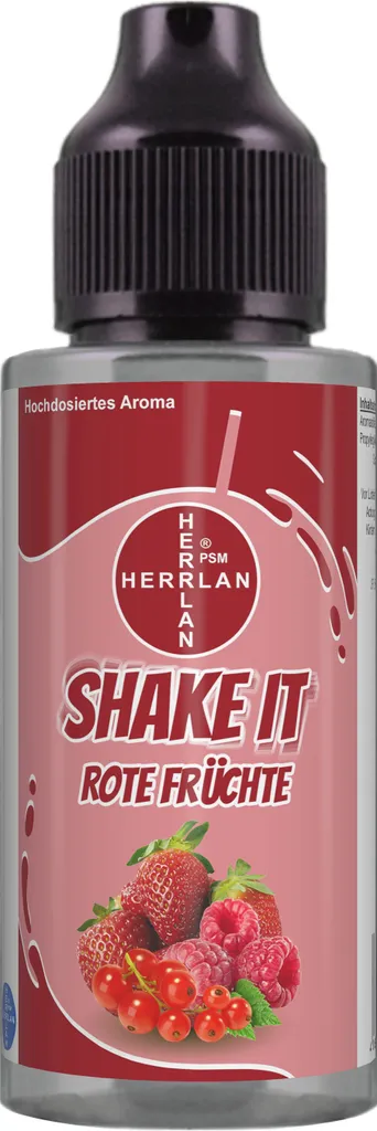 SHAKE IT Red Fruit Flavor, high-dose food flavor in a practical shaker bottle | HERRLAN - Quality