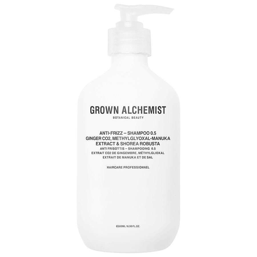 Grown Alchemist Anti-Frizz Shampoo 0.5 Ginger CO2, Methylglyoxal-Manuka Extract, Shorea Robusta