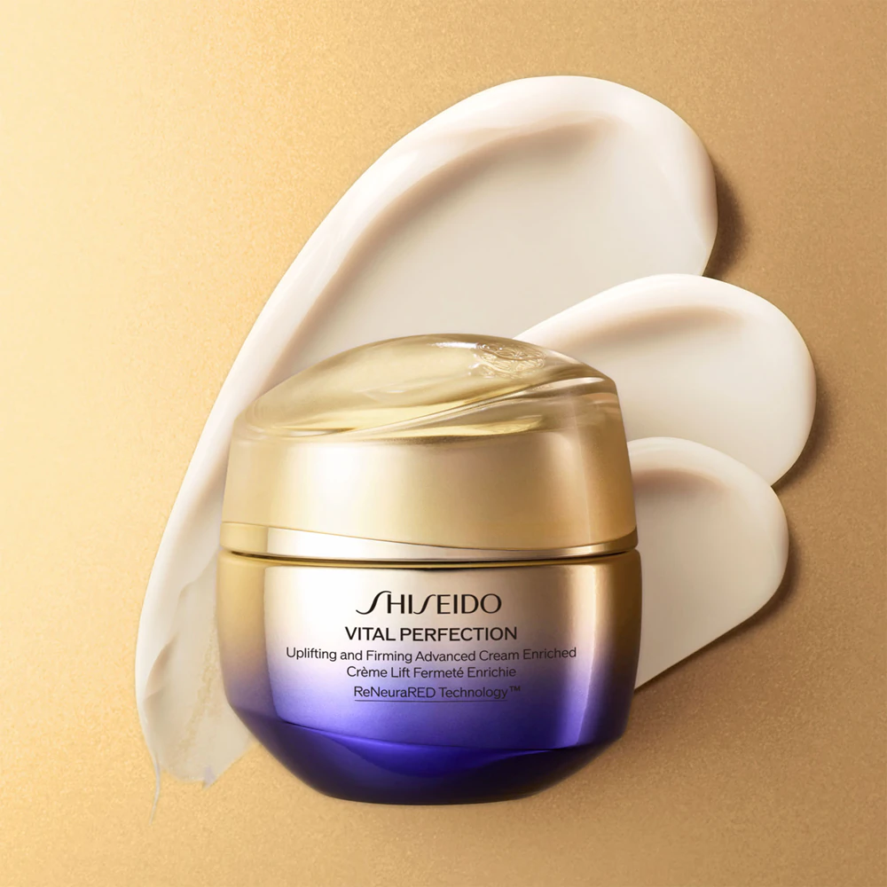Shiseido Vital Perfection Uplifting & Firming Advanced Cream Enriched intensive firming day and night cream for dry skin