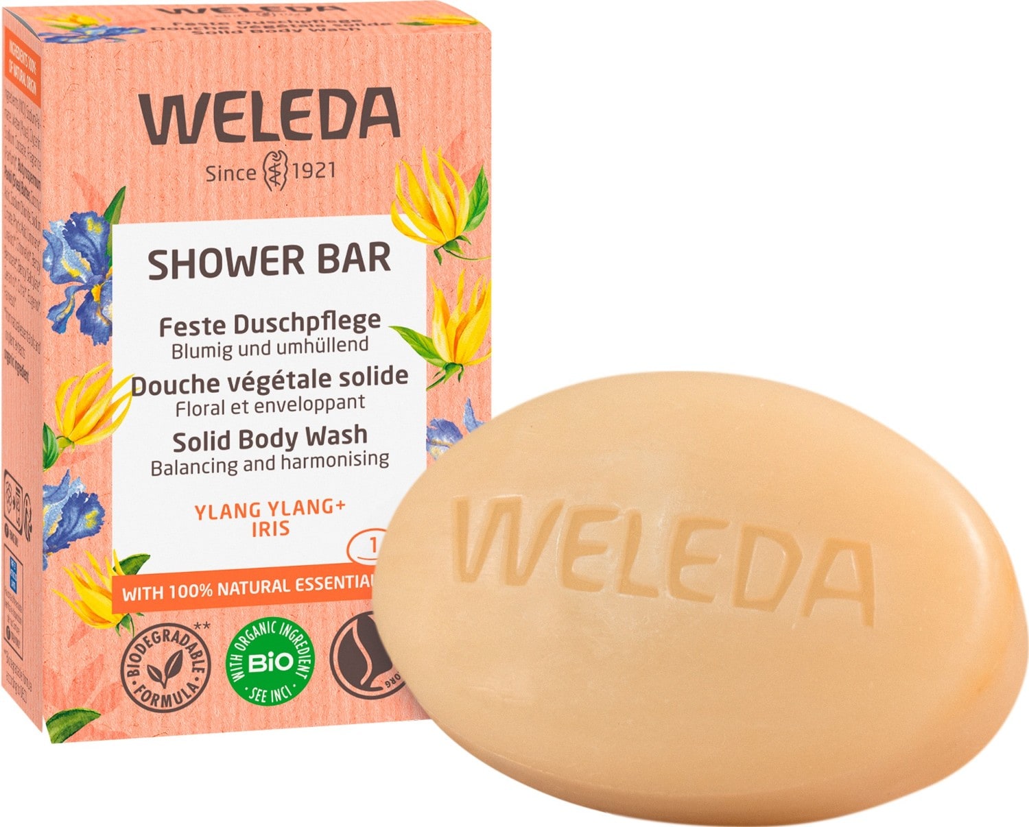 WELEDA Shower Bar - Ylang Ylang + Iris