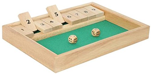 Shut The Box With Dice Plate 52