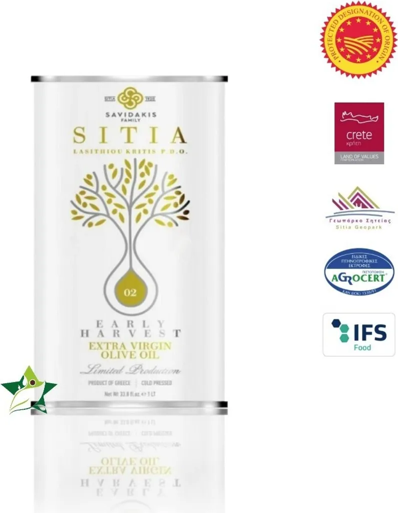 SI-MEL 12037 Natives Olivenöl Extra 3L Dose - Frühe Ernte PDO SITIA Lassithi KRETA