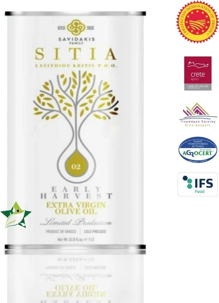 SI-MEL 12038 Natives Olivenöl Extra 5L Dose - Frühe Ernte PDO SITIA Lassithi KRETA