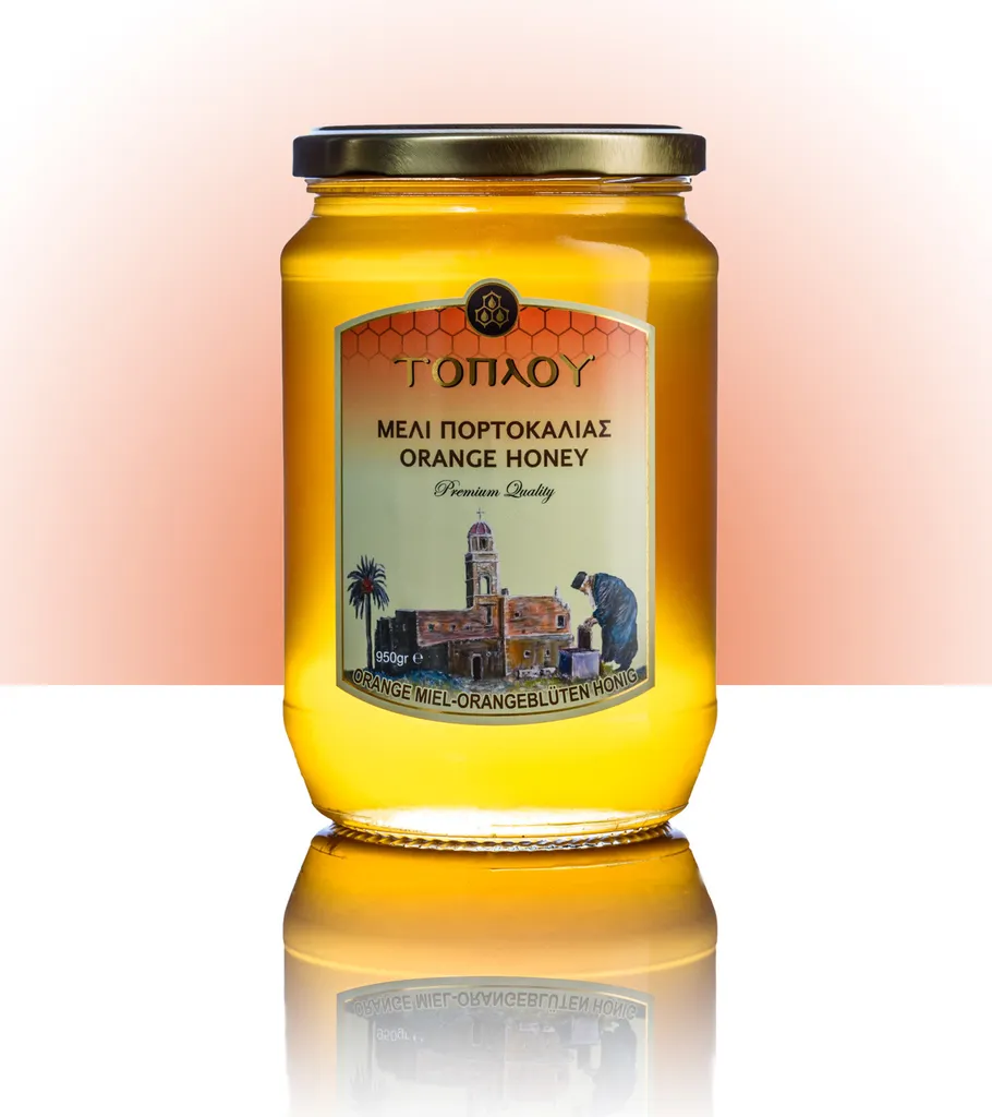 SI-MEL SAVIDAKIS 12400 - “Toplou” Orangenblüten Honig 950g von Kreta