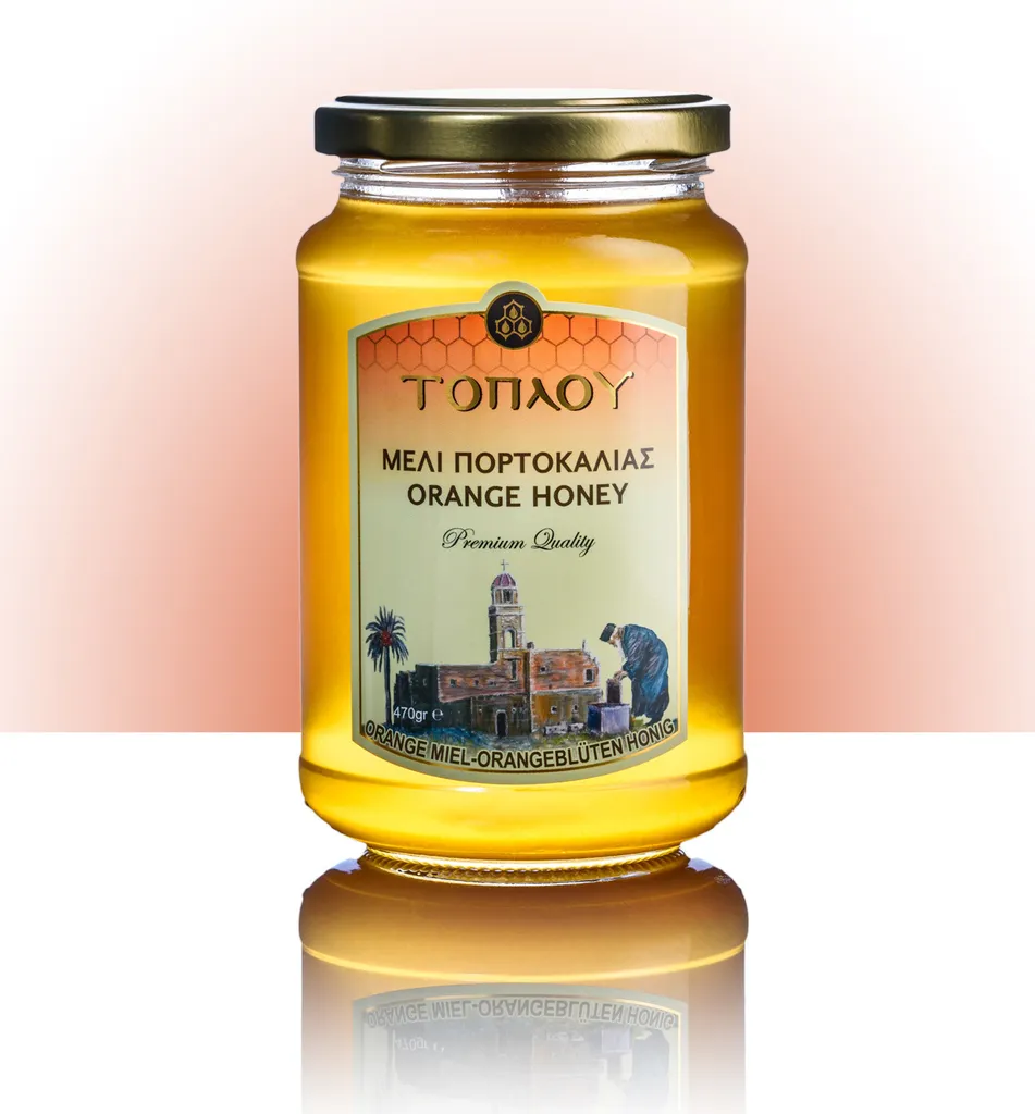 SI-MEL SAVIDAKIS 12401 - “Toplou” Orangenblüten Honig 470g von Kreta