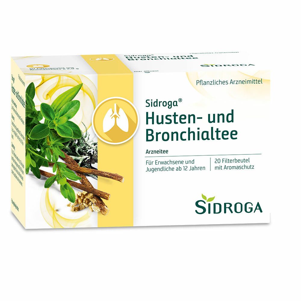 Sidroga cough and bronchial tea