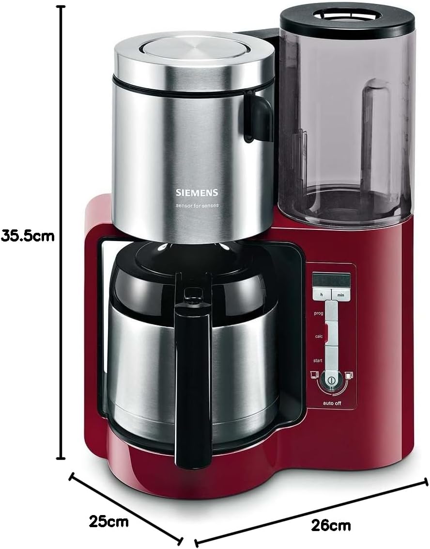 Siemens TC86503 - coffee machine - black/anthracite