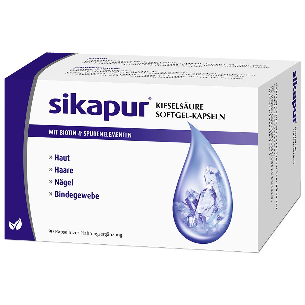 Sikapur® silica softgel capsules