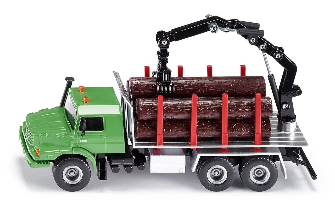 Siku Scale Super Log Transporter Die Cast Model Truck