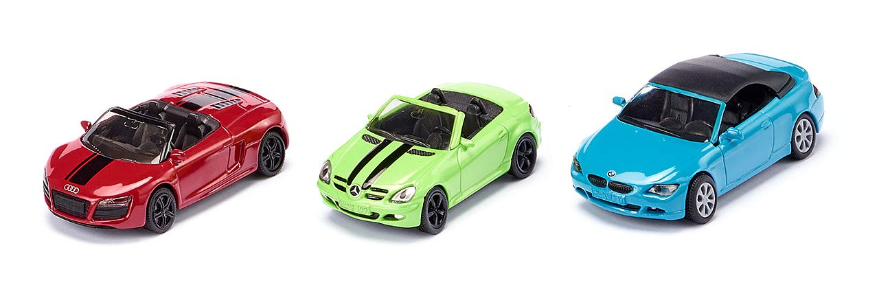 Siku Cabrio Set Sports Car Colour May Vary From The Picture