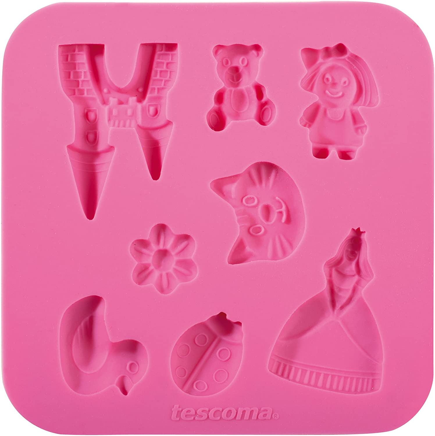 Tescoma Silicone Moulds Decoration for Girls Delícia