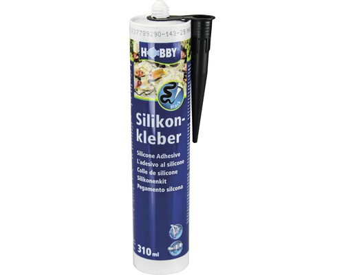 Silicone glue HOBBY cartridge 310 ml black