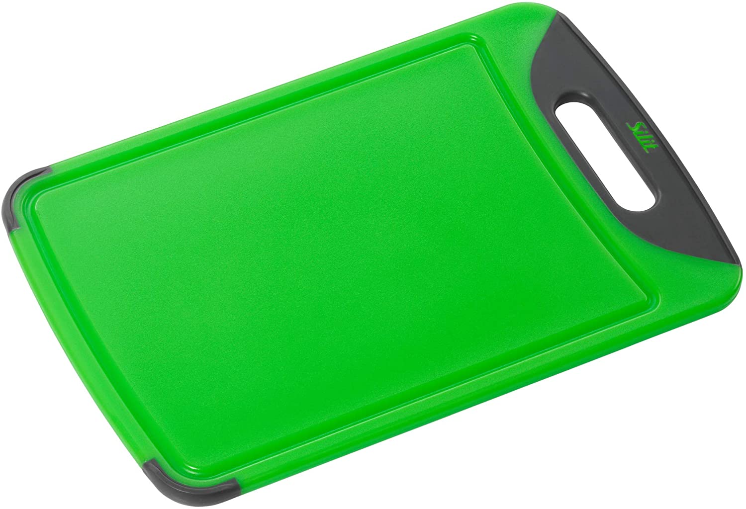 Silit 0020.7671.01 Chopping Board Anti-Bacterial Green 38 x 25 cm