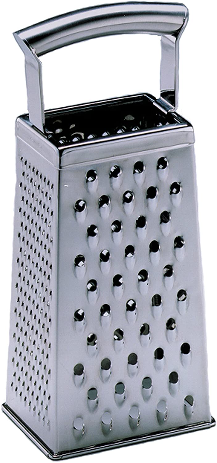 Silit 2141193395 4-Sided Grater Rustproof 18/10 Stainless Steel