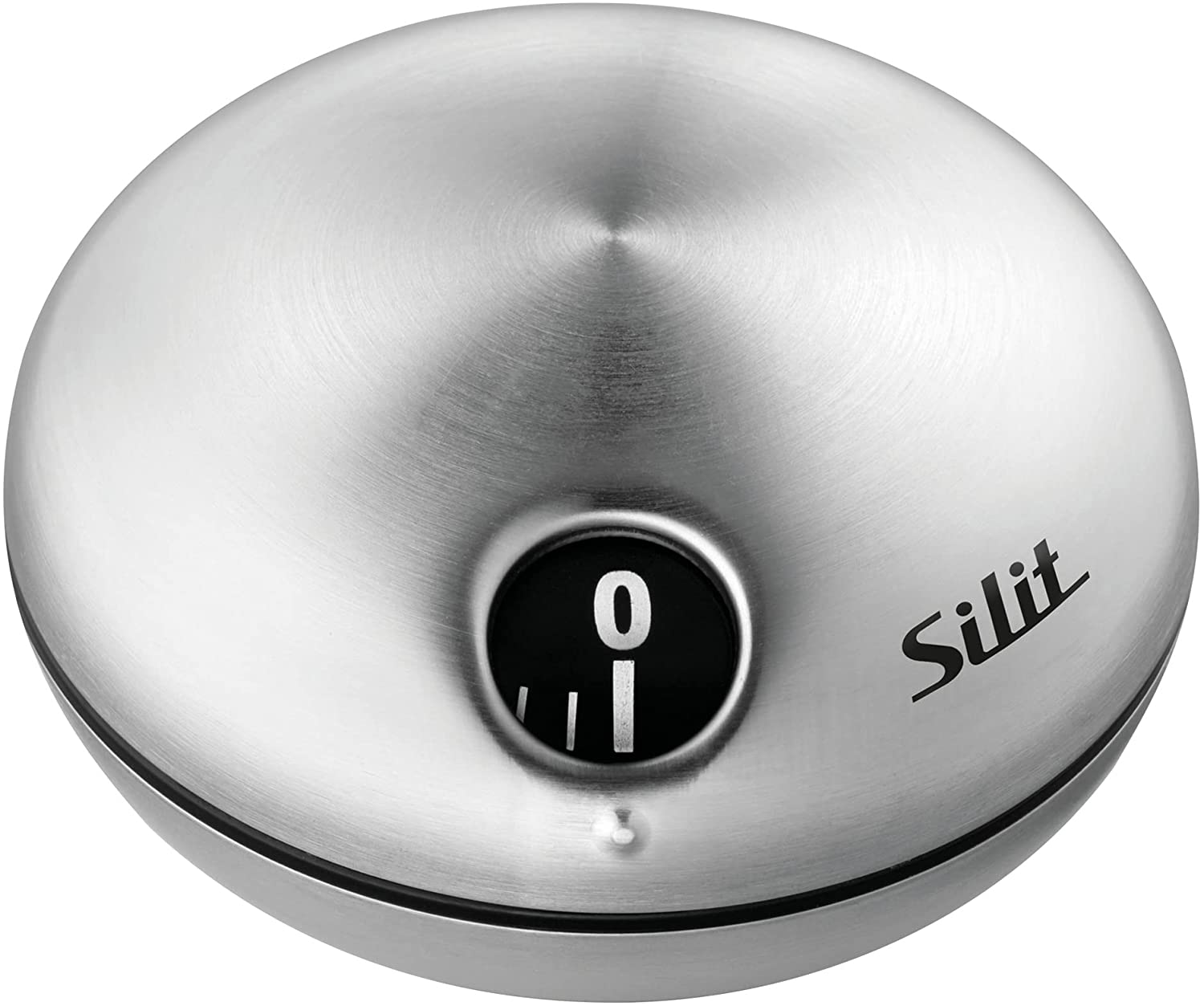Silit Puk Magnetic Egg Timer Kitchen Timer Stainless Steel 60 Minutes Setting Time